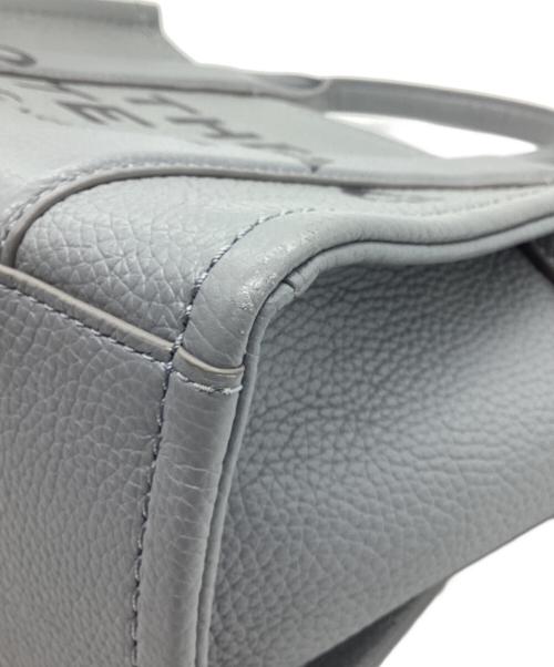 MARC JACOBS（マークジェイコブス）MARC JACOBS (マークジェイコブス) THE LEATHER MINI TOTE BAG グレーの古着・服飾アイテム