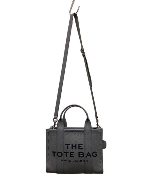 MARC JACOBS（マークジェイコブス）MARC JACOBS (マークジェイコブス) THE LEATHER MINI TOTE BAG グレーの古着・服飾アイテム