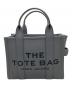 MARC JACOBS（マークジェイコブス）の古着「THE LEATHER MINI TOTE BAG」｜グレー
