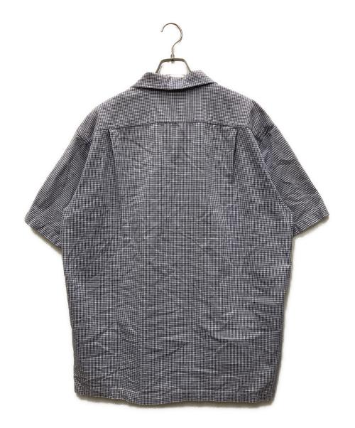 POLO RALPH LAUREN（ポロ・ラルフローレン）POLO RALPH LAUREN (ポロ・ラルフローレン) コットンチェックオープンカラーシャツ ブルー サイズ:Lの古着・服飾アイテム