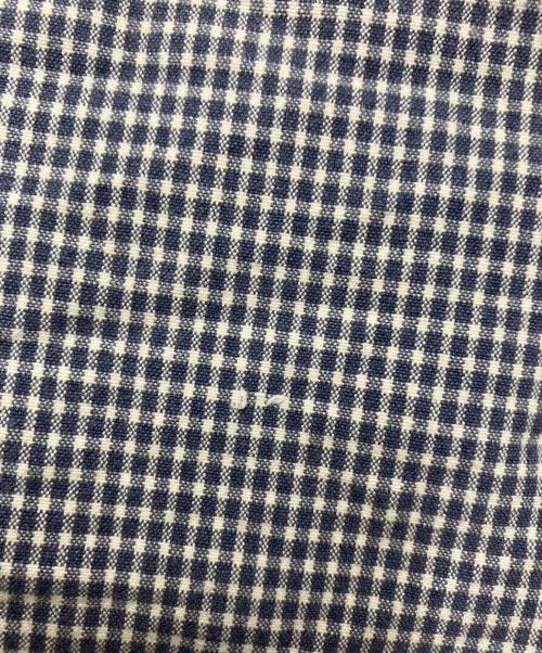 POLO RALPH LAUREN（ポロ・ラルフローレン）POLO RALPH LAUREN (ポロ・ラルフローレン) コットンチェックオープンカラーシャツ ブルー サイズ:Lの古着・服飾アイテム