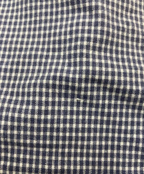 POLO RALPH LAUREN（ポロ・ラルフローレン）POLO RALPH LAUREN (ポロ・ラルフローレン) コットンチェックオープンカラーシャツ ブルー サイズ:Lの古着・服飾アイテム