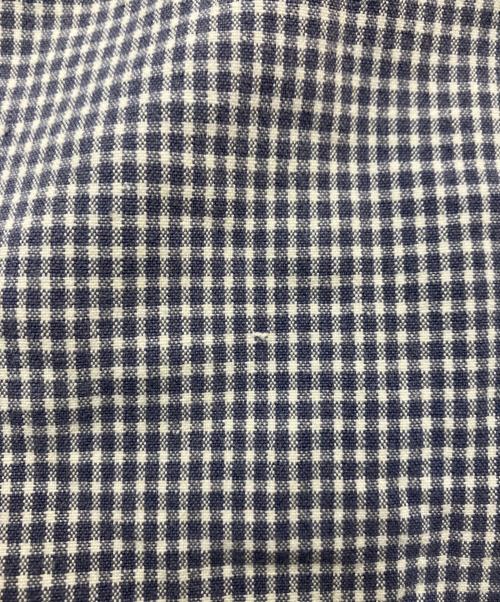 POLO RALPH LAUREN（ポロ・ラルフローレン）POLO RALPH LAUREN (ポロ・ラルフローレン) コットンチェックオープンカラーシャツ ブルー サイズ:Lの古着・服飾アイテム