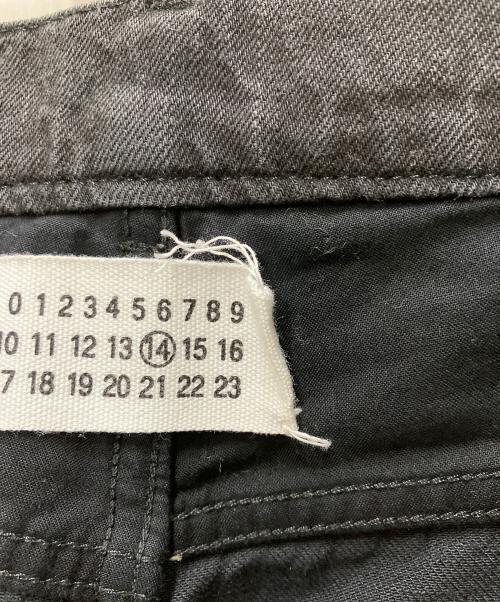 Maison Margiela（メゾンマルジェラ）Maison Margiela (メゾンマルジェラ) ストレートデニムパンツ ブラック サイズ:44の古着・服飾アイテム