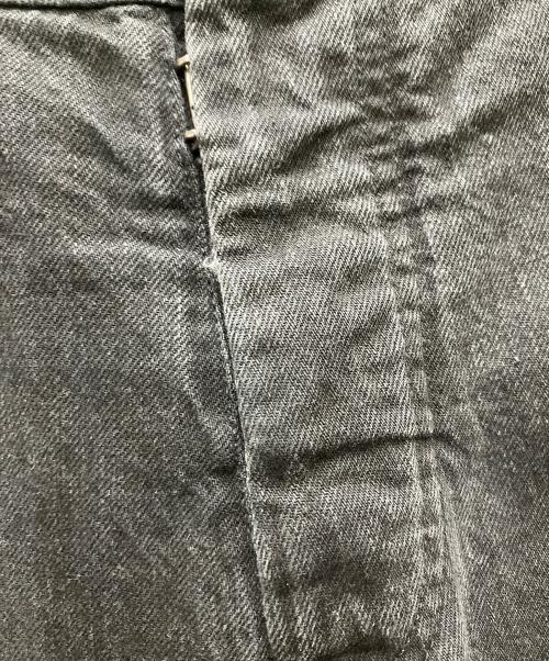 Maison Margiela（メゾンマルジェラ）Maison Margiela (メゾンマルジェラ) ストレートデニムパンツ ブラック サイズ:44の古着・服飾アイテム