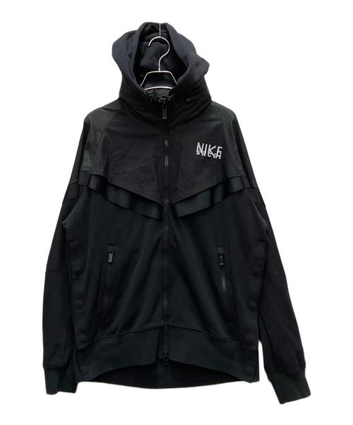 NIKE（ナイキ）NIKE (ナイキ) sacai (サカイ) AS M NRG Full Zip Hoodie ブラック サイズ:Lの古着・服飾アイテム