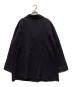 ISSEY MIYAKE (イッセイミヤケ) ショールカラーウールジャケット ネイビー サイズ:L：25000円
