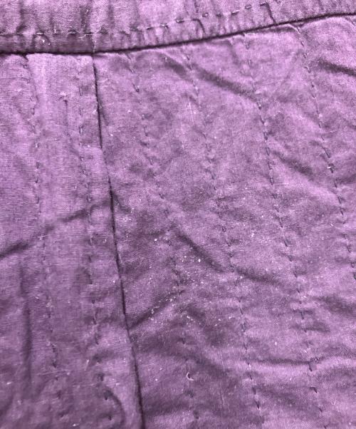 HaaT（ハート）Haat (ハート) ワッシャー加工バンドカラーシャツ パープル サイズ:2の古着・服飾アイテム