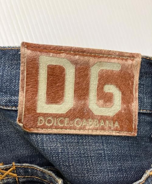 DOLCE & GABBANA（ドルチェ＆ガッバーナ）DOLCE & GABBANA (ドルチェ＆ガッバーナ) ウエスタンポケットブーツカットジーンズ インディゴ サイズ:46の古着・服飾アイテム