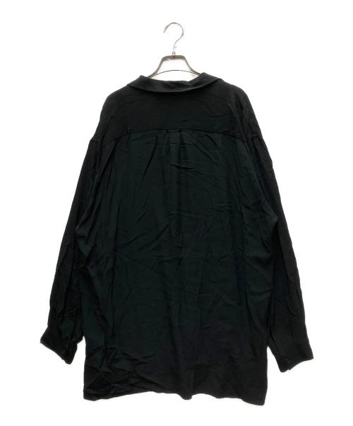 MAATEE&SONS（マーティーアンドサンズ）MAATEE&SONS (マーティーアンドサンズ) RAYON Open Collar Shirts ブラック サイズ:3の古着・服飾アイテム