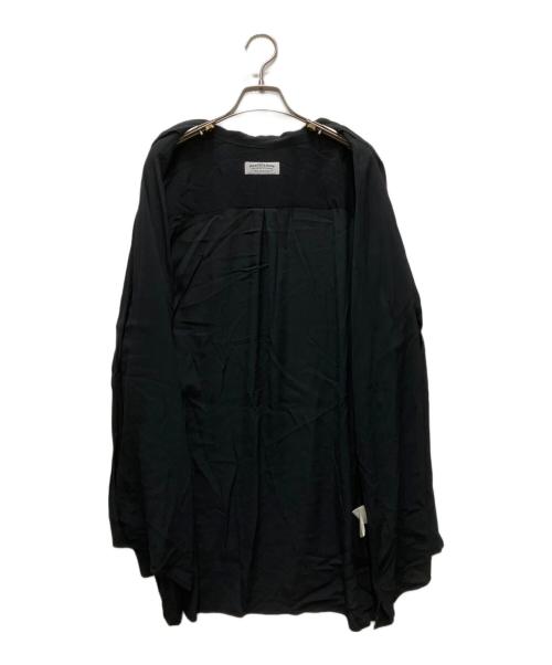 MAATEE&SONS（マーティーアンドサンズ）MAATEE&SONS (マーティーアンドサンズ) RAYON Open Collar Shirts ブラック サイズ:3の古着・服飾アイテム
