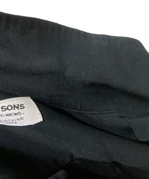 MAATEE&SONS（マーティーアンドサンズ）MAATEE&SONS (マーティーアンドサンズ) RAYON Open Collar Shirts ブラック サイズ:3の古着・服飾アイテム