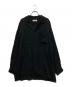 MAATEE&SONS（マーティーアンドサンズ）の古着「RAYON Open Collar Shirts」｜ブラック