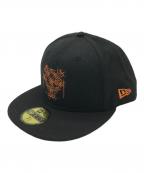 New Era×TAKAHIROMIYASHITA TheSoloIst.ニューエラ×タカヒロミヤシタ ザソロイスト）の古着「ジャイアンツキャップ」｜ブラック