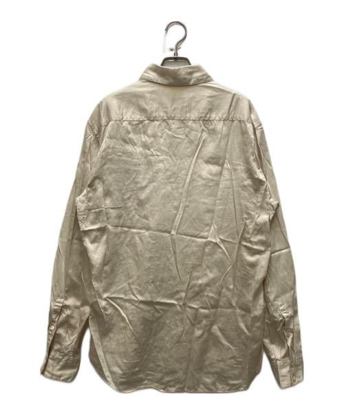 PRADA（プラダ）PRADA (プラダ) ジップポケットL/Sシャツ ベージュ サイズ:41の古着・服飾アイテム