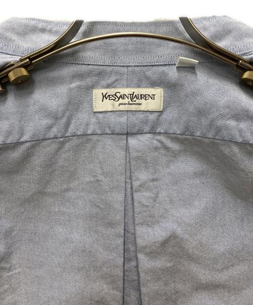Yves Saint Laurent（イヴサンローラン）Yves Saint Laurent (イヴサンローラン) オックスフォードシャツ ブルー サイズ:Mの古着・服飾アイテム