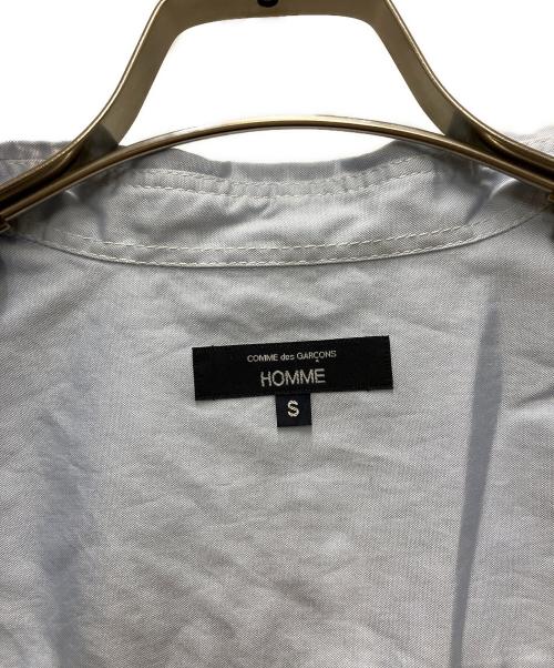 COMME des GARCONS HOMME（コムデギャルソン オム）COMME des GARCONS HOMME (コムデギャルソン オム) 綿オックス シャツ スカイブルー サイズ:Sの古着・服飾アイテム