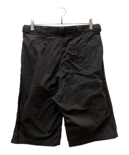 LEMAIRE（ルメール）LEMAIRE (ルメール) ベルテッドハーフパンツ ブラック サイズ:44の古着・服飾アイテム