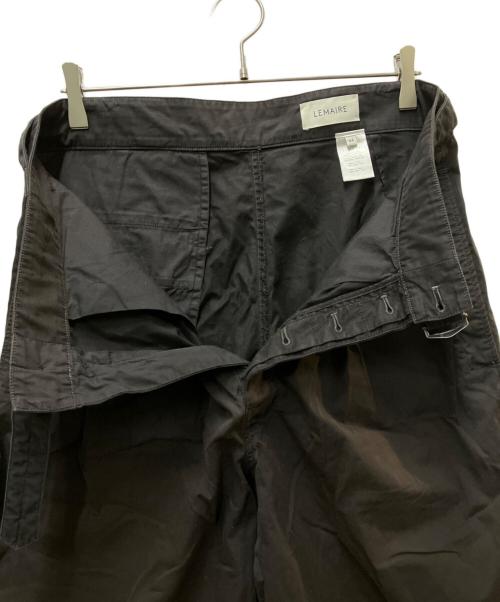 LEMAIRE（ルメール）LEMAIRE (ルメール) ベルテッドハーフパンツ ブラック サイズ:44の古着・服飾アイテム