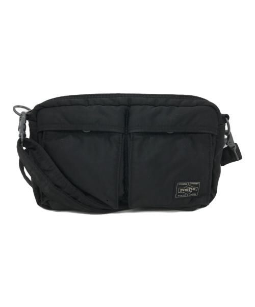 PORTER（ポーター）PORTER (ポーター) TANKER SHULDER BAG ブラックの古着・服飾アイテム