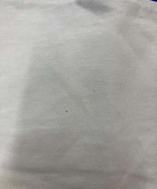 MONCLER（モンクレール）MONCLER (モンクレール) ボーダーカットソー ホワイト×ブルー サイズ:Mの古着・服飾アイテム