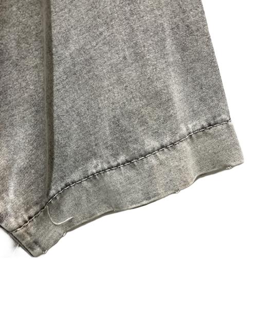 Maison MIHARA YASUHIRO（メゾン ミハラ ヤスヒロ）Maison MIHARA YASUHIRO (メゾン ミハラ ヤスヒロ) 25AW アマチュアソーンライクTシャツ グレー サイズ:48の古着・服飾アイテム