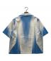 PRADA (プラダ) 20SS オープンカラーシャツ ブルー×ホワイト サイズ:S：35000円