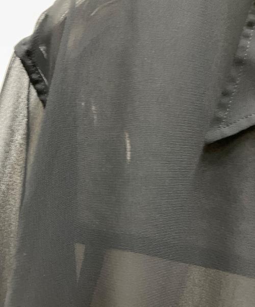 BED J.W. FORD（ベッドフォード）BED J.W. FORD (ベッドフォード) ROYAL FLASH (ロイヤルフラッシュ) 26SS  wink 別注シアーシャツ ブラック サイズ:1の古着・服飾アイテム