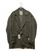 Maison MIHARA YASUHIROメゾン ミハラ ヤスヒロ）の古着「Wide back blazer」｜ブラウン