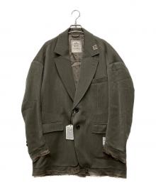 Maison MIHARA YASUHIRO（メゾン ミハラ ヤスヒロ）の古着「Wide back blazer」｜ブラウン