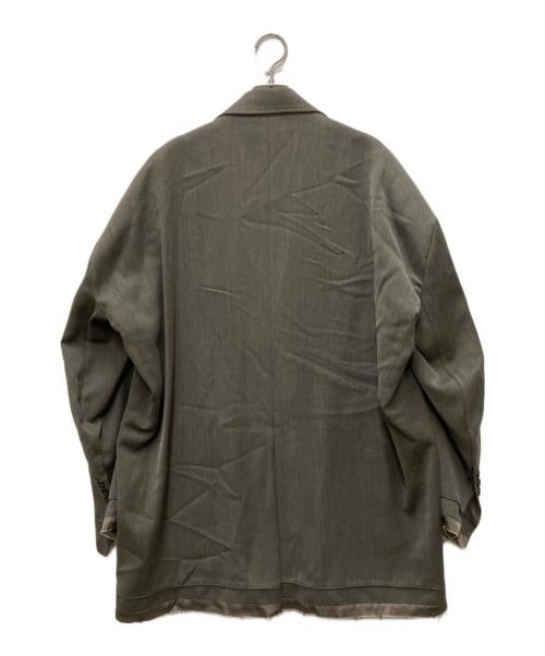 Maison MIHARA YASUHIRO（メゾン ミハラ ヤスヒロ）Maison MIHARA YASUHIRO (メゾン ミハラ ヤスヒロ) Wide back blazer ブラウン サイズ:38の古着・服飾アイテム