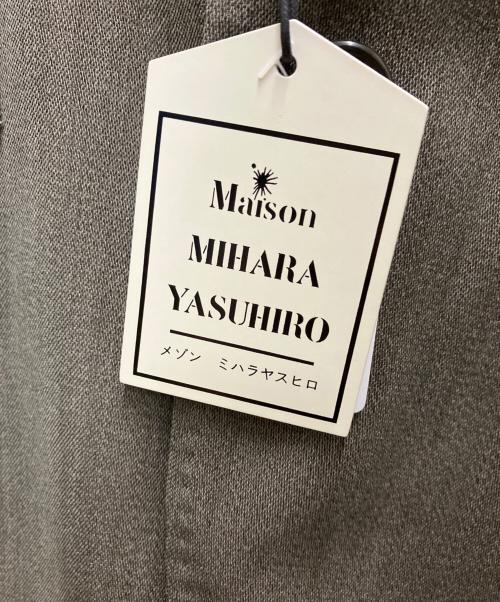 Maison MIHARA YASUHIRO（メゾン ミハラ ヤスヒロ）Maison MIHARA YASUHIRO (メゾン ミハラ ヤスヒロ) Wide back blazer ブラウン サイズ:38の古着・服飾アイテム