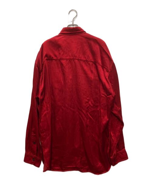 DRIES VAN NOTEN（ドリスヴァンノッテン）DRIES VAN NOTEN (ドリスヴァンノッテン) CALENDO GD 3278 M.W.SHIRT RED レッド サイズ:Sの古着・服飾アイテム
