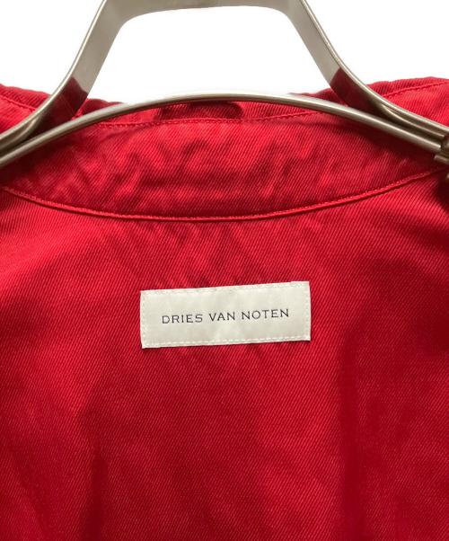 DRIES VAN NOTEN（ドリスヴァンノッテン）DRIES VAN NOTEN (ドリスヴァンノッテン) CALENDO GD 3278 M.W.SHIRT RED レッド サイズ:Sの古着・服飾アイテム