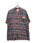 FACCIES（ファッチーズ）の古着「NATIVE AMERICAN OPEN SHIRT」｜ブルー