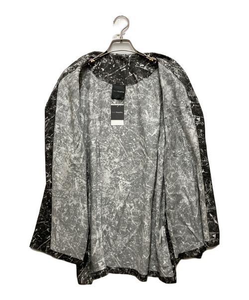 TakahiroMiyashita:FooTokyo（タカヒロミヤシタ）TakahiroMiyashita:FooTokyo (タカヒロミヤシタ) Silk Pajamas Long-Sleeve グレー サイズ:Lの古着・服飾アイテム