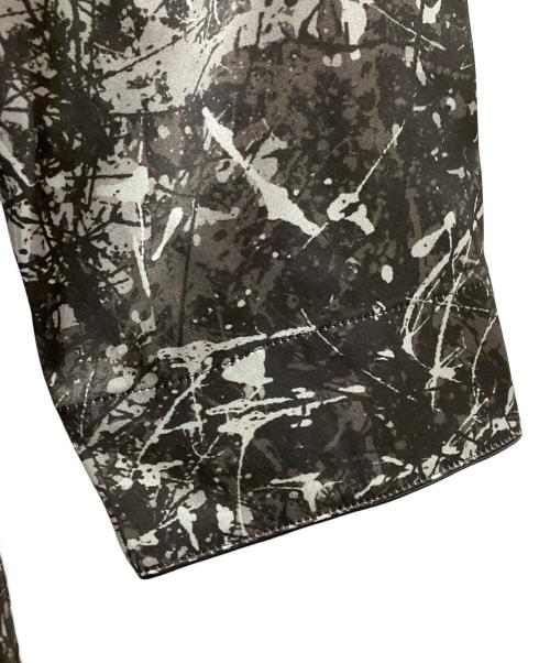 TakahiroMiyashita:FooTokyo（タカヒロミヤシタ）TakahiroMiyashita:FooTokyo (タカヒロミヤシタ) Silk Pajamas Long-Sleeve グレー サイズ:Lの古着・服飾アイテム
