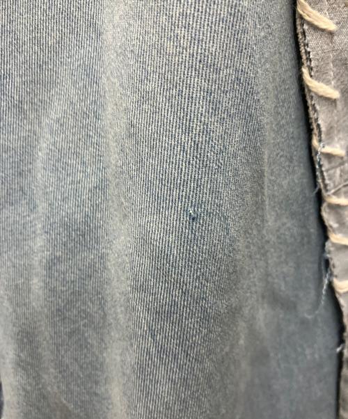 DISCOVERED（ディスカバード）DISCOVERED (ディスカバード) USED REMAKE デニムシャツ ブルー サイズ:FREEの古着・服飾アイテム