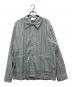KITH（キス）の古着「Eyelet Collared Overshirt」｜ブルー
