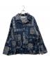 JOHNBULL（ジョンブル）の古着「24AW THE KYOTO BASSEN ペイズリー柄  デニム ジャケット」｜インディゴ