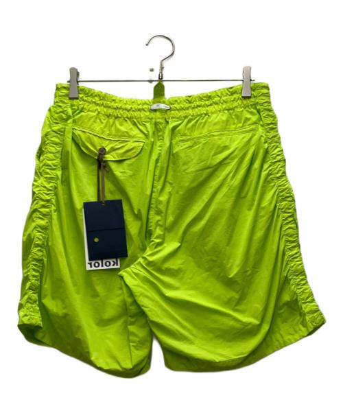 KOLOR（カラー）KOLOR (カラー) 26SS ナイロンショートパンツ グリーン サイズ:3の古着・服飾アイテム