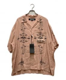 NEIGHBORHOOD×Dr. Woo（ネイバーフッド×ドクターウー）の古着「NH X DR WOO . HAWAIIAN SHIRT SS」｜ピンク