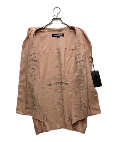 NEIGHBORHOOD（ネイバーフッド）NEIGHBORHOOD (ネイバーフッド) Dr. Woo (ドクターウー) NH X DR WOO . HAWAIIAN SHIRT SS ピンク サイズ:Lの古着・服飾アイテム