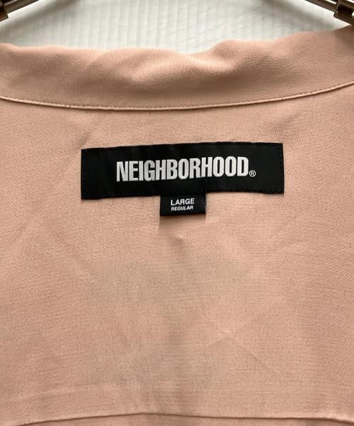 NEIGHBORHOOD（ネイバーフッド）NEIGHBORHOOD (ネイバーフッド) Dr. Woo (ドクターウー) NH X DR WOO . HAWAIIAN SHIRT SS ピンク サイズ:Lの古着・服飾アイテム