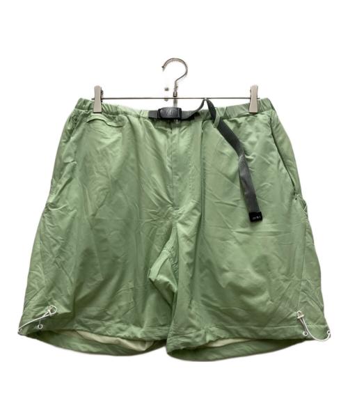 F/CE.（エフシーイー）F/CE. (エフシーイー) PERTEX LIGHT WEIGHT SHORTS グリーン サイズ:Lの古着・服飾アイテム
