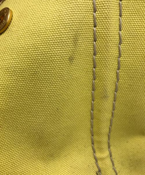 PRADA（プラダ）PRADA (プラダ) CANAPA L トートバッグ イエローの古着・服飾アイテム