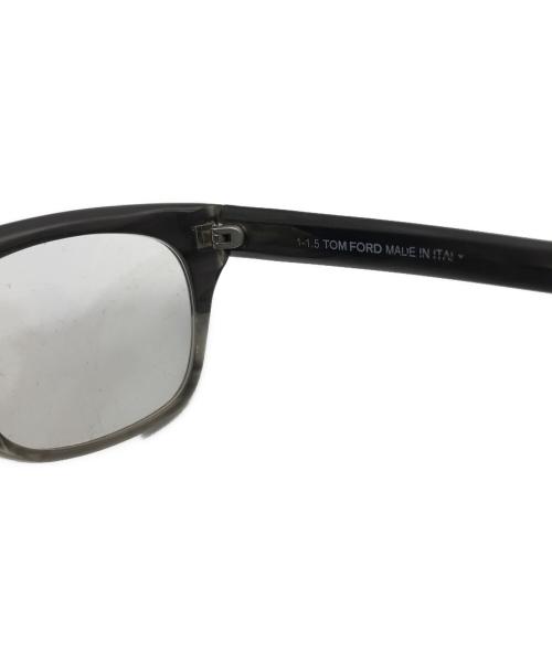 TOM FORD（トムフォード）TOM FORD (トムフォード) セミウェリントングラス ブラック×クリア サイズ:51 21 145の古着・服飾アイテム