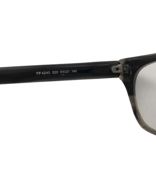 TOM FORD（トムフォード）TOM FORD (トムフォード) セミウェリントングラス ブラック×クリア サイズ:51 21 145の古着・服飾アイテム