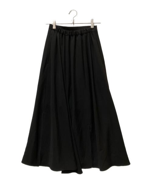ENFOLD（エンフォルド）ENFOLD (エンフォルド) RANDOM-HEM SKIRT ブラック サイズ:36の古着・服飾アイテム