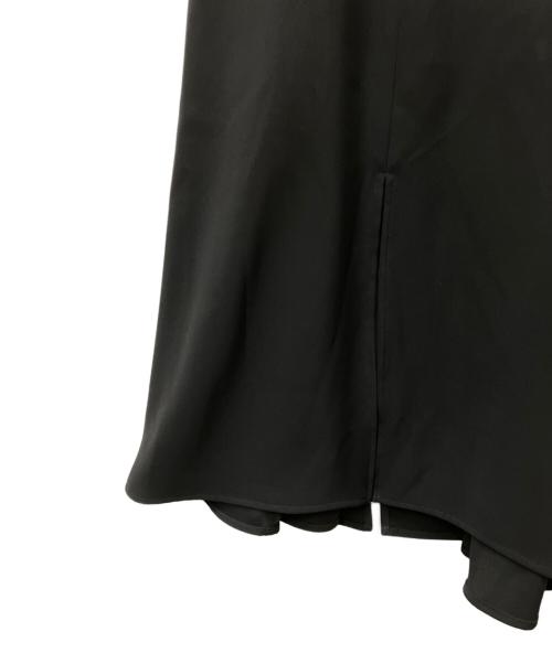 ENFOLD（エンフォルド）ENFOLD (エンフォルド) RANDOM-HEM SKIRT ブラック サイズ:36の古着・服飾アイテム